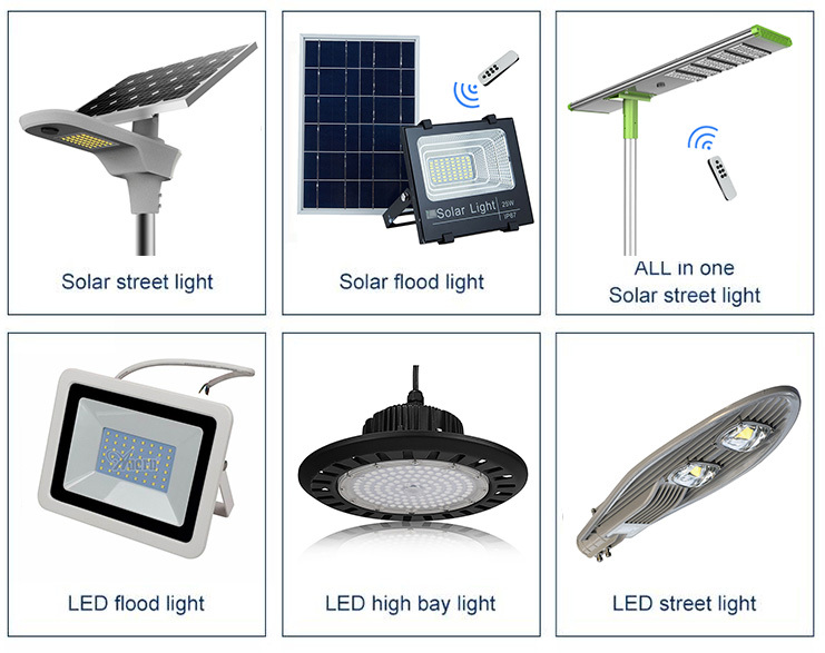 Precio barato IP65 integrado iluminación led lámpara de calle solar