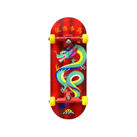 Dragon OEM Custom Graphic Tech Deck, planche à roulettes miniature en bois d'érable canadien 5 plis, moulage par gravité, imperméable, mini fingerboard