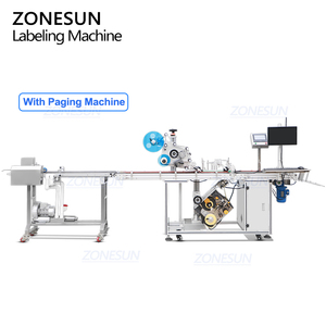 ZONESUN-pegatina adhesiva para ZS-TB602, bálsamo para Barba, botella, caja plana, máquina de etiquetado de doble cara para bolsas - Product Image 2