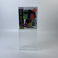 Étui de protection universel carré portable en acrylique avec fermeture magnétique pour la préservation des jeux Game Boy, N64, SNES