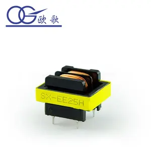 优质Ee线滤波电感线圈Pc40贴片铁氧体磁芯电力变压器6.8uh电感