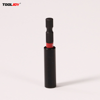 Tooljoy Barre d'extension magnétique puissante pour embouts hexagonaux 1/4 pouce, adaptateur d'extension de tournevis 60 mm pour réparation de perceuse