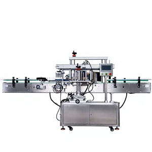 Étiqueteuse automatique double face fiable, entièrement automatique, 2,2 kW, base en acier inoxydable, pression constante, ajustement précis, fixation sécurisée, industrielle - Product Image 1