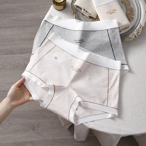 Sıcak satış dört mevsim bebek pamuk artı boyutu rahat kadın iç çamaşırı cilt dostu görünmez güvenlik pantolon spor külot - Product Image 4