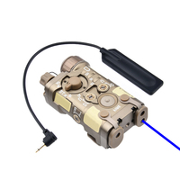Lunette de visée laser en métal L3-NAGL avec laser rouge/vert/bleu + laser IR + lampe torche LED blanche + interrupteur à pression Combo DE
