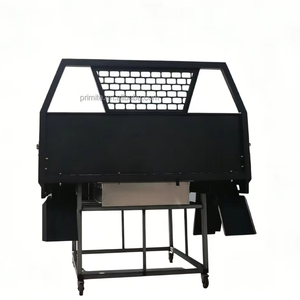 Custom Durable Powder Coated Ute Tray with Sideboards and Tailgate and Tapered Under Tray Toolboxes for Pickup Truck - Product Image 1
