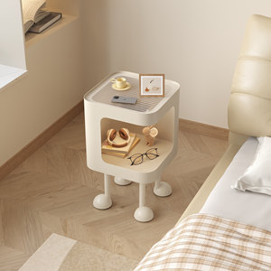 <span class=keywords><strong>Comodino</strong></span> in Ferro Battuto Stile Antico Moderno <span class=keywords><strong>per</strong></span> Camera da Letto e Soggiorno, Mobile Laterale Convertibile <span class=keywords><strong>per</strong></span> Appartamento - Product Image 4