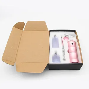 Hot Sell Oxygen Injector Mini Air Compressor <b>Kit</b> Gas Brush Paint Airbrush Nail Art Tattoo Craft <b>Cake</b> Nano Mist Sprayer - Product Image 4