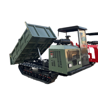 Yunnei 4x4 électrique Mini Dumper 5000 kg capacité camion à chenilles avec boîte de vitesses portant Euro V conforme Core Engine Motor