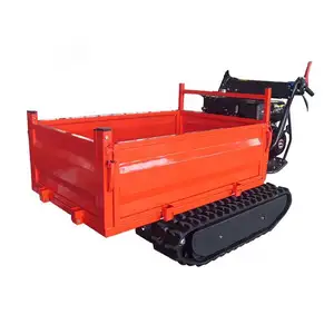 Offres Spéciales bonne qualité Nouveau et Original YC-350 750 1.2T 1.5T 2T 3T 4T 6T auto chargement mini dumper 350kg chenillé dumper mini caoutchouc