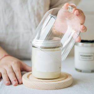 Bougeoirs support de Table créative du Vietnam, décoration de Table en bois, Base en verre pour bougies - Product Image 5