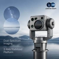 Système de surveillance et de suivi multispectrale haute précision HEIMDALLR-ET6 avec mesure laser longue portée