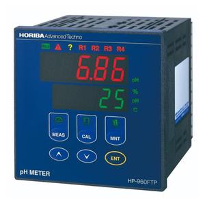 pH-mètre HORIBA à montage sur panneau, alarme 4 points, contrôle proportionnel à partage de temps, 4 fils, HP-960FTP, origine Japon, personnalisable - Product Image 3