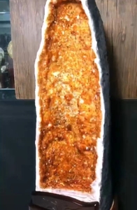 Bán Sỉ Hạt Citrine Geode Tự Nhiên Cỡ Lớn Của Brazil Hạt Citrine Quặng Cornucopia Để Làm Quà Tặng - Product Image 5