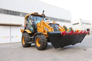 Mini-chargeuse Bekhoe certifiée CE, multifonctionnelle, économique, modèle 4x4, chargeuse-excavatrice Bekhoe à vendre - Product Image 4