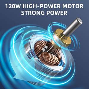 Aspirateur sans fil portable multifonction 15000 Pa avec moteur sans balais pour maison et voiture, mini, sans fil, à main, pour nettoyage à sec - Vente en gros - Product Image 5