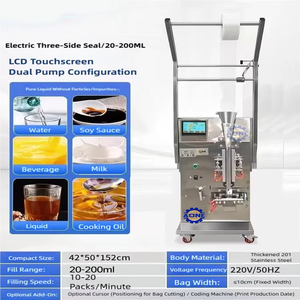 Máquina de Llenado de Líquidos OEM con Control Digital Avanzado <span class=keywords><strong>para</strong></span> Pulpa de Frutas, Agua de Coco y Bebidas en Bolsa - Product Image 3