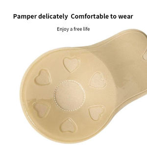 บราไร้สายแบบซิลิโคน ระบายอากาศ กันน้ำ ติดแน่น ใช้ซ้ำได้ แบบดันทรง  สำหรับผู้หญิง - Product Image 4