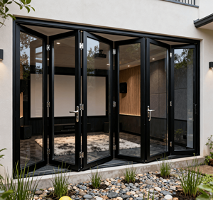 <span class=keywords><strong>Porte</strong></span> <span class=keywords><strong>de</strong></span> <span class=keywords><strong>garage</strong></span> à double battant en alliage d'aluminium fiable, <span class=keywords><strong>porte</strong></span> à enroulement industrielle, caractéristique commerciale, extérieur, villa, centre commercial, entrepôt, hôtels - Product Image 4