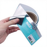 Etiquetas Adhesivas Universales para el Sector Salud, Etiquetas para Botellas de Vitaminas, Etiquetas de Papel Sintético Duradero, Etiquetas Resistentes al Agua y al Aceite
