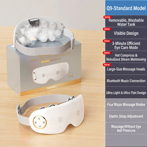 Electric Eye Massager Hot Compress Stress Relief Heating <b>Vibration</b> Massage Connect Music Relax Foldable Eye Care Smart Glasses - Product Image 1