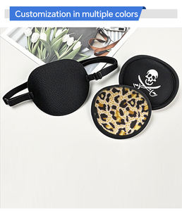 حرير للأطفال لحماية الضوء وتصحيح الحول أحادي العين ، أسود ، قطعة واحدة - Product Image 5