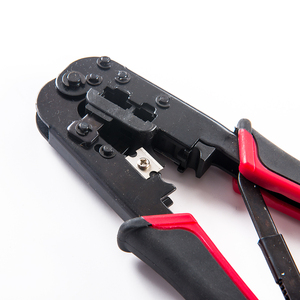 Outils électriques multifonctionnels pour électriciens, outil à cliquet, terminal réseau, coupe-fil, dénudeur de fils, pince à sertir, outil de sertissage - Product Image 3