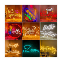 Vente en gros de néon à LED Lettre de néon à LED personnalisée pour mariage, maison, événement, décoration, néons personnalisés