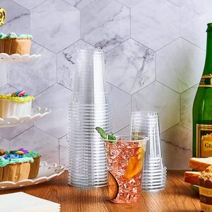 Offre Spéciale tasse en plastique transparent pour boire froide tasses pour animaux de compagnie de thé au lait jetables à emporter 12oz 16oz 20oz 24oz tasses de smoothie à emporter - Product Image 6