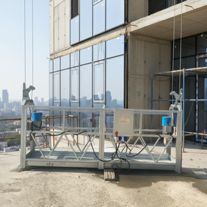 Étais en acier réglables certifiés CE ISO9001 pour échafaudages, utilisés pour plateformes suspendues modèle ZLP800, prix économique ZLP630/Z - Product Image 1