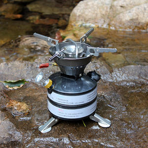 Réchaud à essence portable <span class=keywords><strong>BRS</strong></span>, brûleurs à kérosène, mini réchaud à carburant liquide pour le camping en plein air - Product Image 6