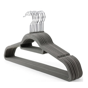 Lmf023 bán buôn nhung không trượt quần áo người lớn móc áo - Product Image 1