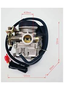 RL250 <span class=keywords><strong>Suzuki</strong></span> <span class=keywords><strong>TS125</strong></span> TS125N TS100 TC125 50cc GY6ขนาด20มม. คันใหญ่ PD20J-3คาร์บูเรเตอร์139QMB รถสกู๊ตเตอร์139QMA จักรยานยนต์ - Product Image 5