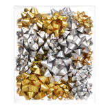 24ct Silver and Gold Self Adhesive <b>Gift</b> Star <b>Bow</b> For <b>Gift</b> Package And Decoration Muti Colors Pp <b>Gift</b> <b>Bow</b> - Product Image 4