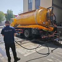 Machine à jet d'eau haute pression pour le nettoyage des canalisations d'égouts 300 bars 80 lpm