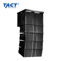 Système de sonorisation professionnel TACT PRO AUDIO à double haut-parleur Line Array de 10 pouces, 500W/800W, 50Hz-20kHz, pour scène extérieure - Vente flash