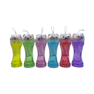 Ensemble de slime transparent dans 6 couleurs néon, extra-extensible, jouet anti-stress DIY, non toxique, amusant pour les enfants et sûr pour les jeunes. - Product Image 1