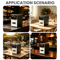 Distributeur de serviettes intelligent chaud/froid 550W avec écran tactile pour restaurants, bars, hôtels (OEM)