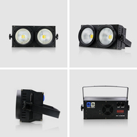 Dipper besar LC006 2 mata COB Par Light 2X100W hangat putih dingin cahaya lingkaran efek lampu Blinders