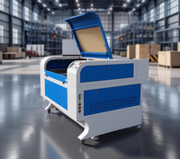 Machine de gravure et de découpe au laser CO2 6090 pour acrylique, bois, cuir, tissu, caoutchouc, graveur laser CNC, équipement de découpe non métallique