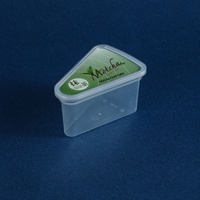 Boîte d'emballage triangulaire personnalisable UV pour gâteau au lait de coco cru, plateau intérieur multicouche en plastique PP de qualité alimentaire de la marque BOHE