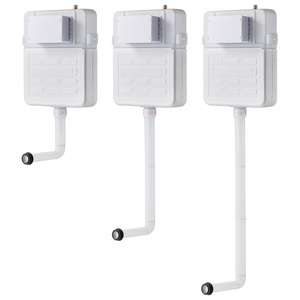 Inodoro moderno TS005D para colgar en la pared, tanque oculto de doble descarga, botón frontal, cacerola en cuclillas de HDPE, <span class=keywords><strong>cisterna</strong></span> oculta, 5 años de garantía - Product Image 3