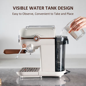 Xách tay 15 bar điện cà phê espresso maker Cappuccino Máy 0.8L bể nước hiện đại hệ thống nước nóng cho hộ gia đình sử dụng - Product Image 2