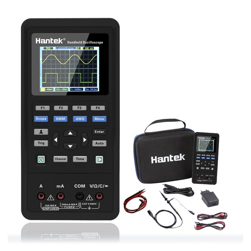 3 In 1 Digital Oscilloscope + Waveform Generator + Multimeter 70mhz 250msa/s Direct Charge 2d72