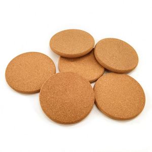<b>Coaster</b> Blanks Wooden Bulk Round <b>Cork</b> <b>Coasters</b> Blank for Drinks - Product Image 3