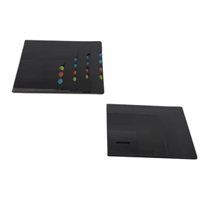 Black <b>Notebook</b> Cover Jackets with Durable Flexible Leatherette Material Protective <b>Reusable</b> <b>Notebooks</b> - Product Image 1