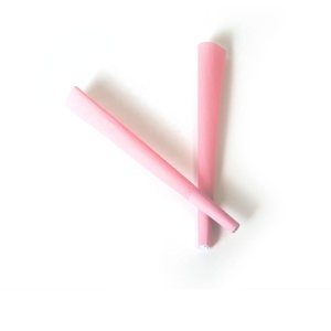 Customized 109MM pink conical roll paper wholesale unbleached classic brown <b>smoking</b> paper cone accessories - Product Image 4