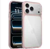 Coque de téléphone anti-jaunissement de haute qualité en TPU et acrylique pour iPhone 18 Pro Max 18 18 Pro Air, coque transparente
