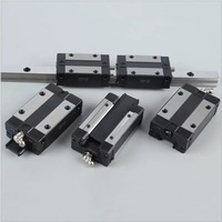 Guide linéaire MGN25C HGR15 en acier chromé, bloc GK, chariot/glissière/roulements de rail, haute précision P5, pièces de machine CNC, imprimante 3D