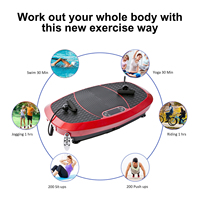 Vente chaude : Plaques vibrantes de massage en ABS pour usage domestique, idéales pour la perte de poids et l'entraînement physique.